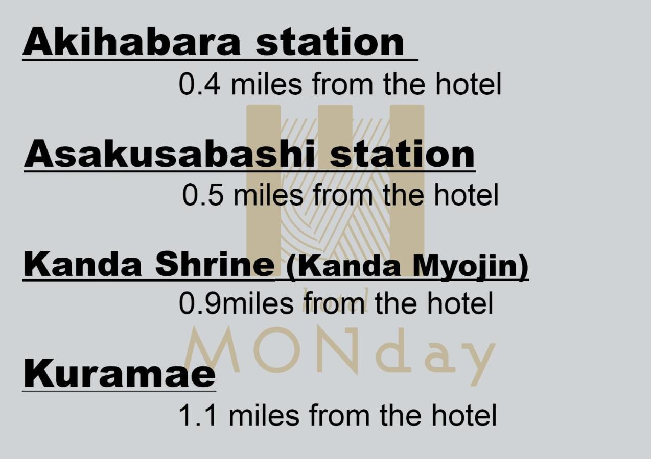 Monday Premium Akihabara 公寓式飯店 4*
